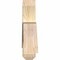 Ekena Millwork Bellingham Rough Sawn Timber Gable Bracket, Douglas Fir, 48"W x 16"H x 4"D x 6"F, 8/12 Pitch GBW048X16X0406BEL00RDF - alternate 5